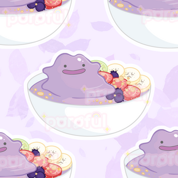 Smoothie Bowl Sticker (3")