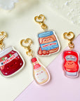 Ditto Condiments Keychain