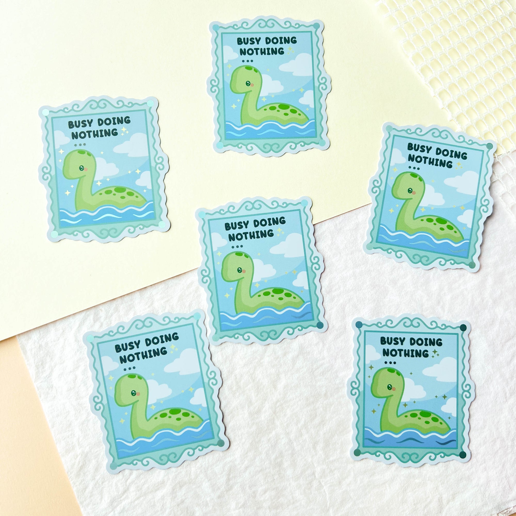 Busy Doing Nothing Sticker – Poroful