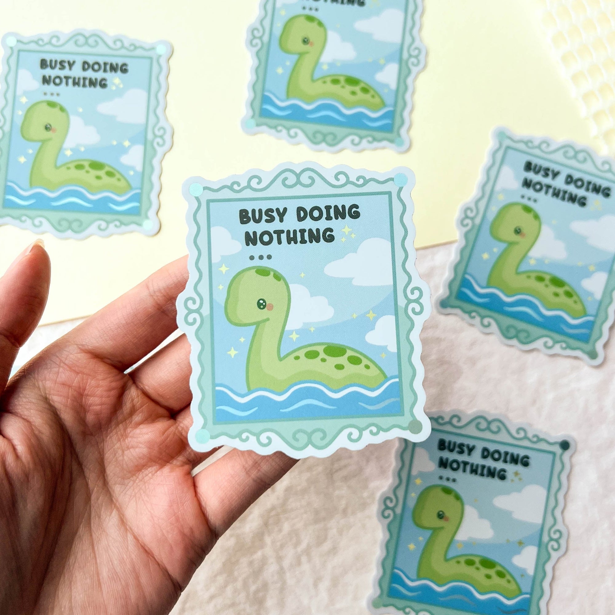 Busy Doing Nothing Sticker – Poroful