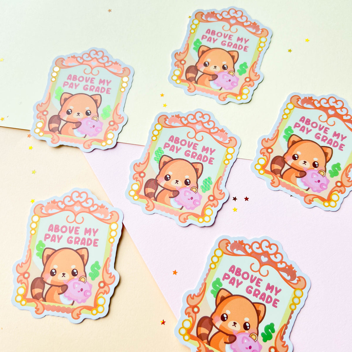 Above Sticker Above My Paygrade Sticker – Poroful