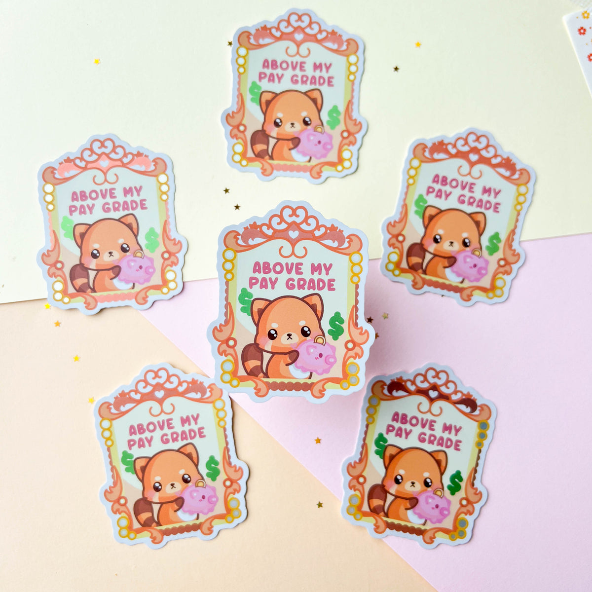 Above Sticker Above My Paygrade Sticker – Poroful