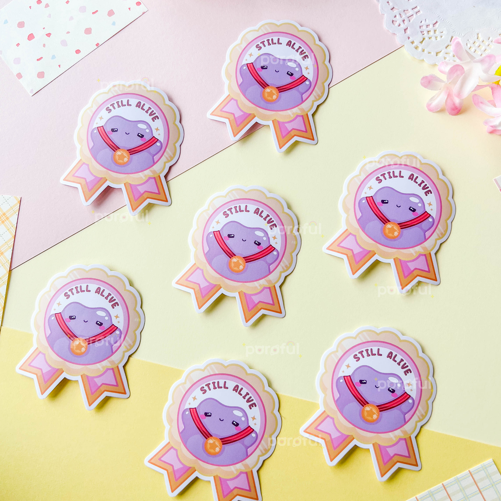 Pokemon Medal Series 2 Sticker Set (3&quot;)