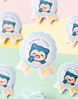 Always Tired Snorlax Sticker (3")