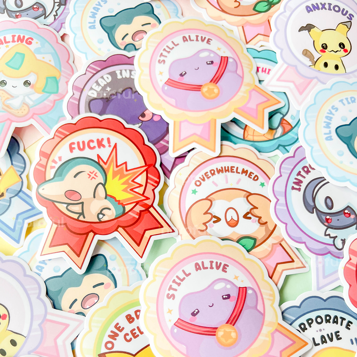 Sticker Fkr F*ck! Sticker – Poroful