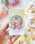 Stress Eater Pin