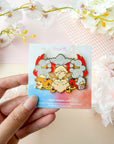 Fire Doggo Evolution Pin