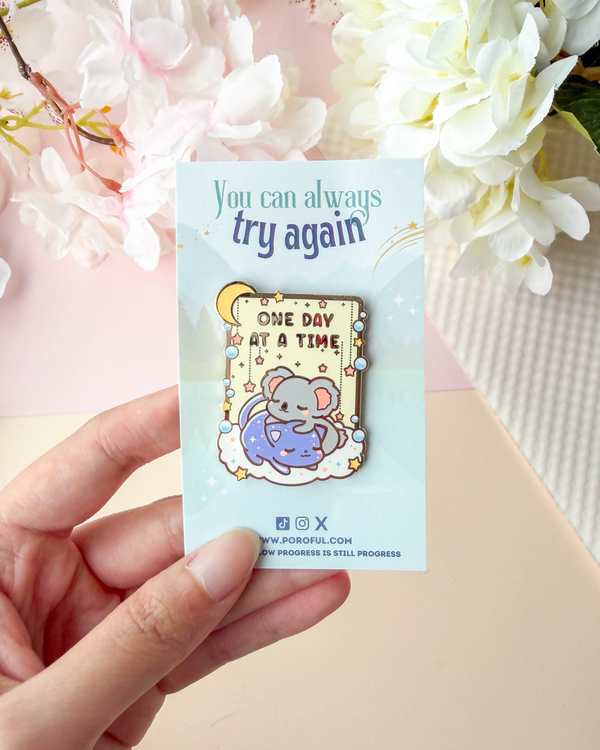 One Day At A Time Pin
