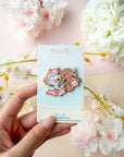 Axolotl Friends Pin