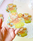Honey Lemon Tea Sticker (3")