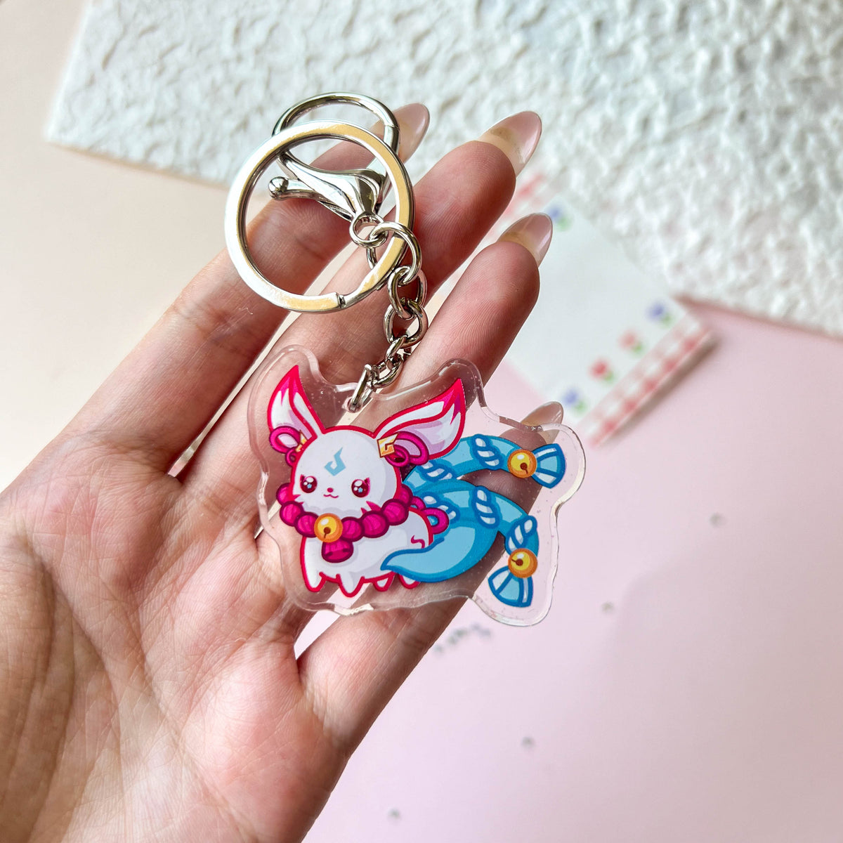 Keychain Spirit Box Spirit Blossom Keychain – Poroful