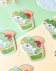 Matcha Unicorn Sticker (3")