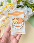Cow-puccino Pin