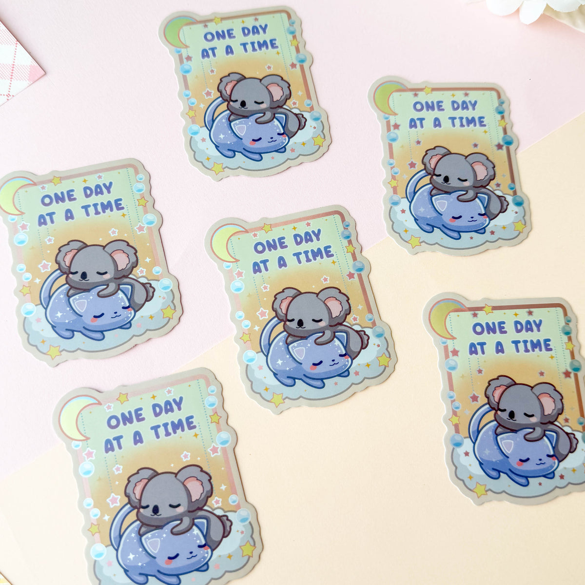 One Day At A Time Sticker