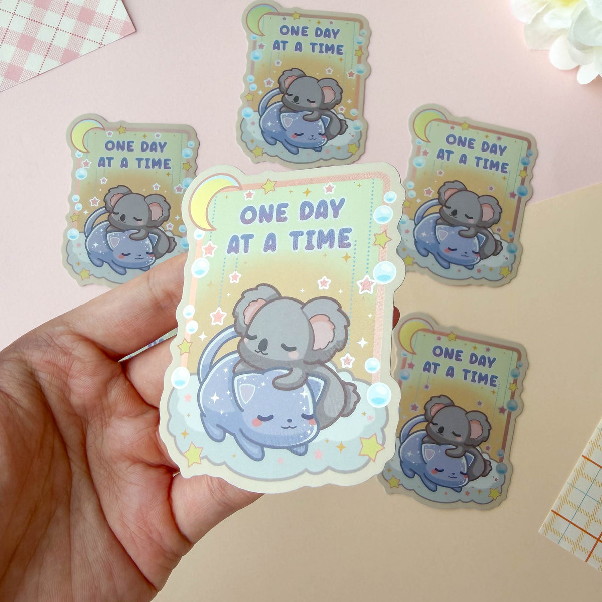 One Day At A Time Sticker