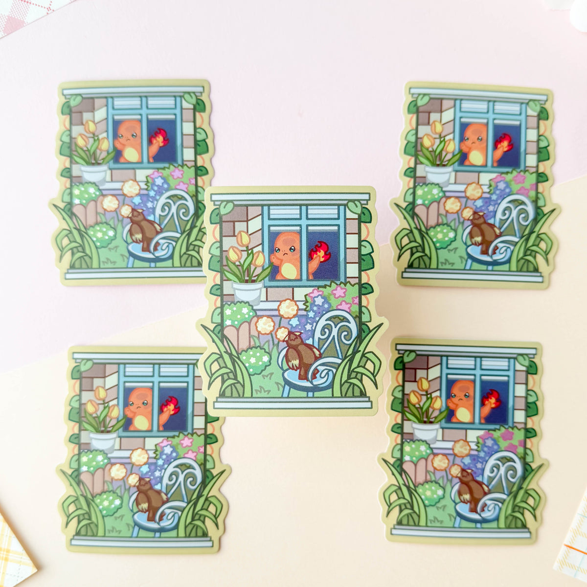 TCG Sticker Set