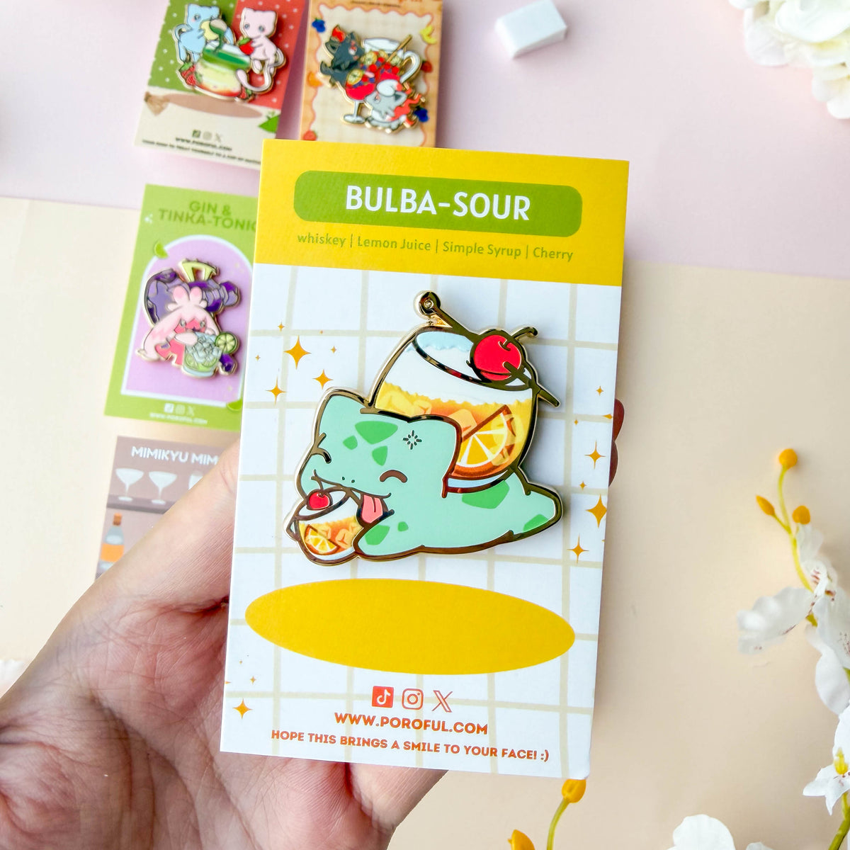 Bulba-sour Pin