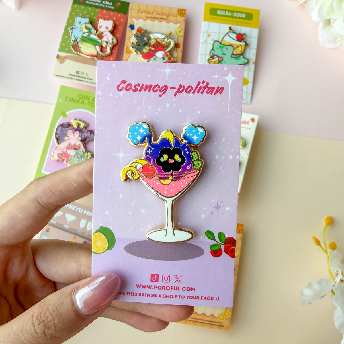 Cosmog-politan Pin