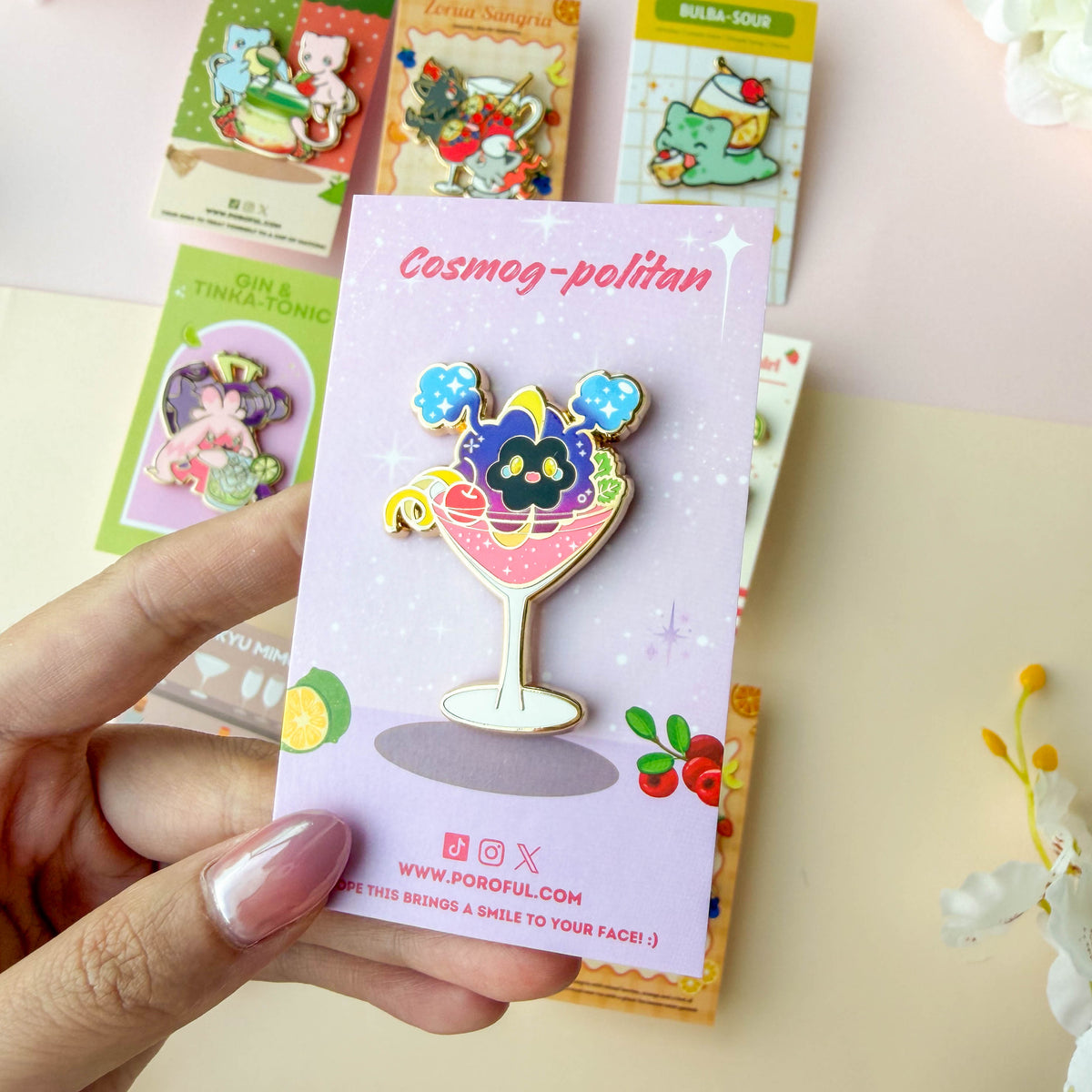 Cosmog-politan Pin
