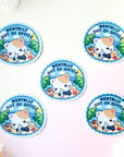 Mentally Out of Office Sticker