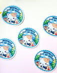 Mentally Out of Office Sticker