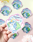Everyday Is A New Start Sticker