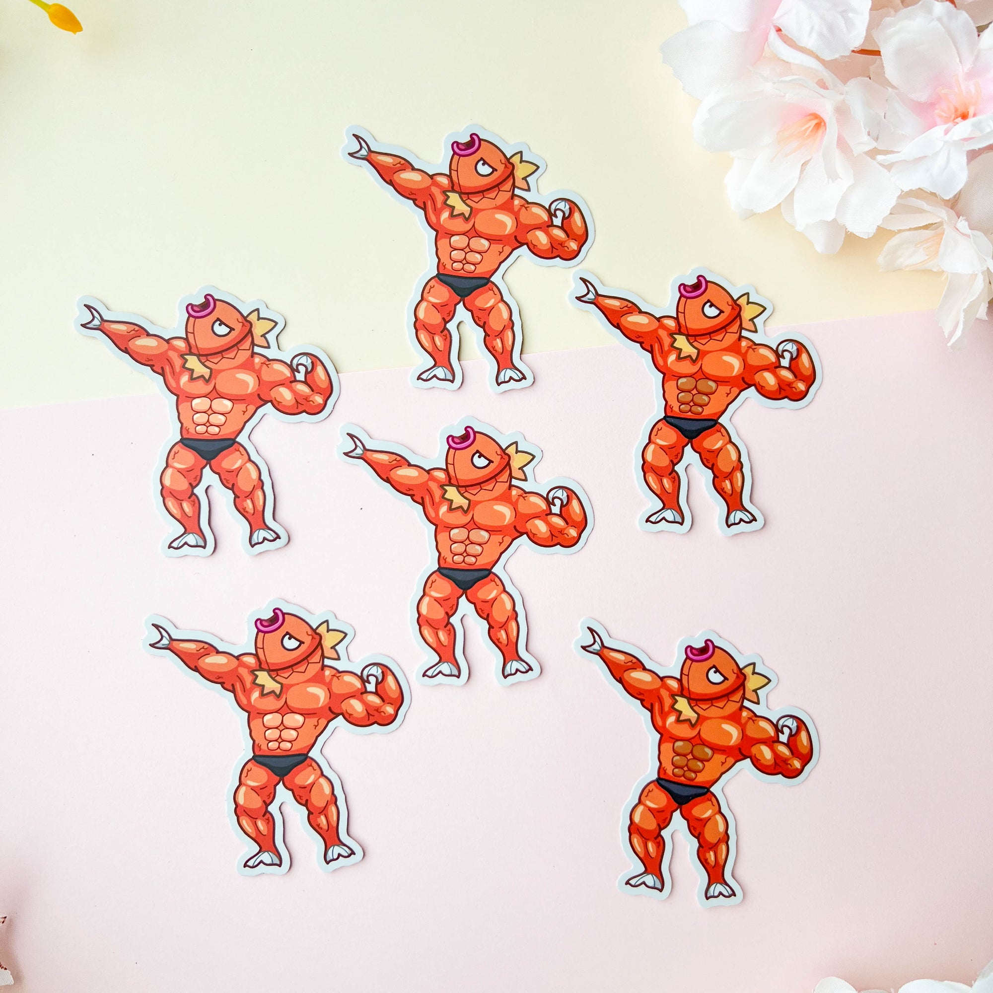 Buff Magikarp Sticker