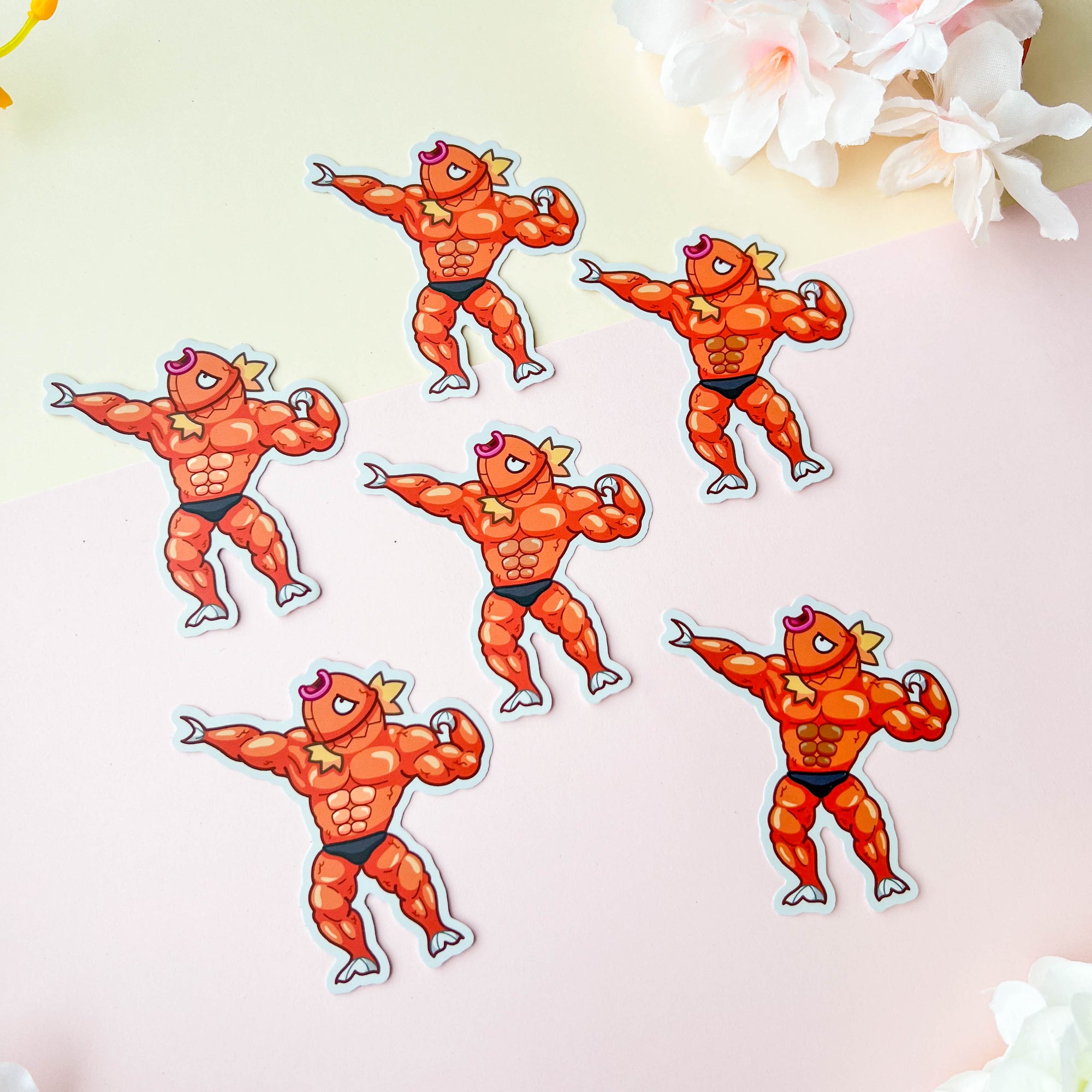 Buff Magikarp Sticker