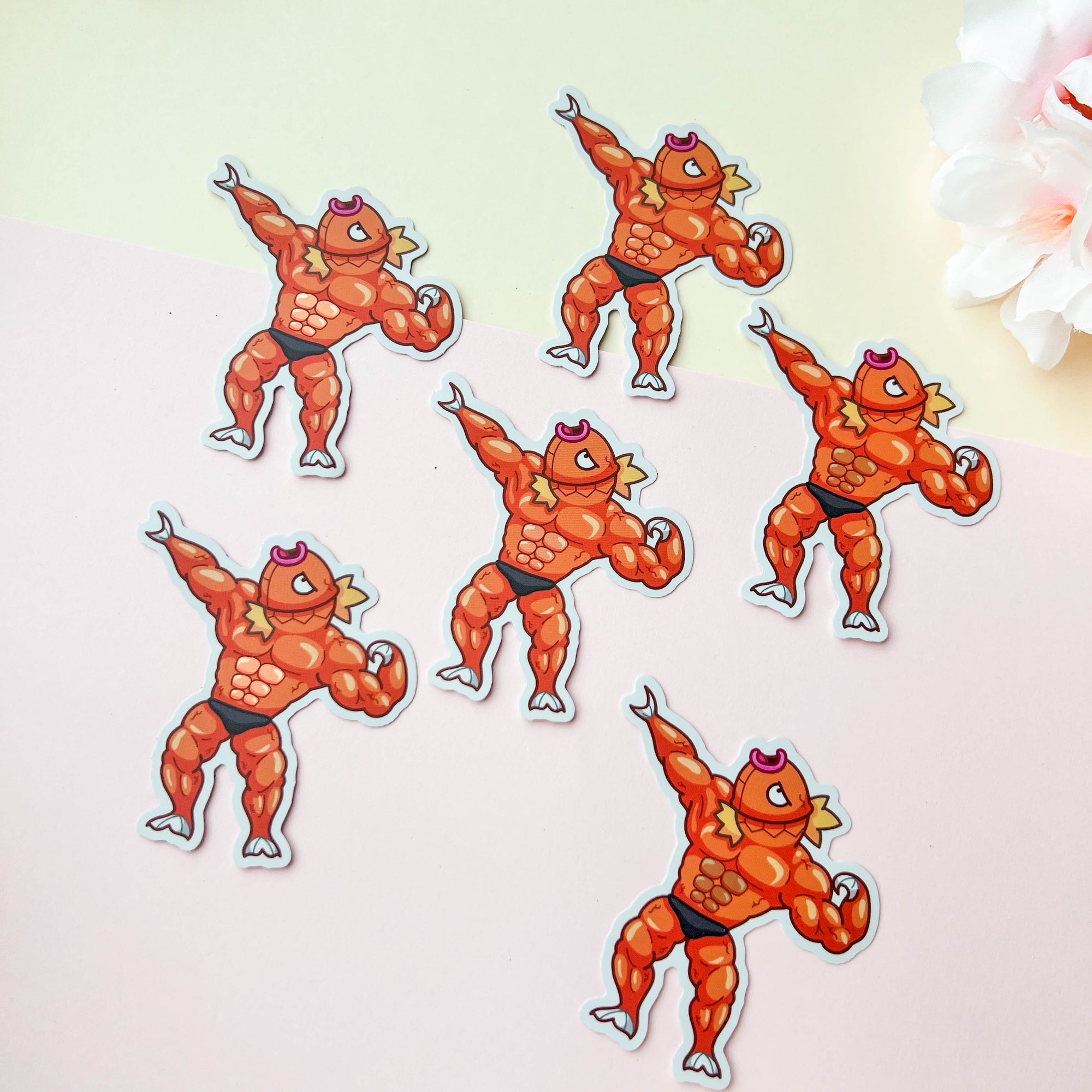 Buff Magikarp Sticker