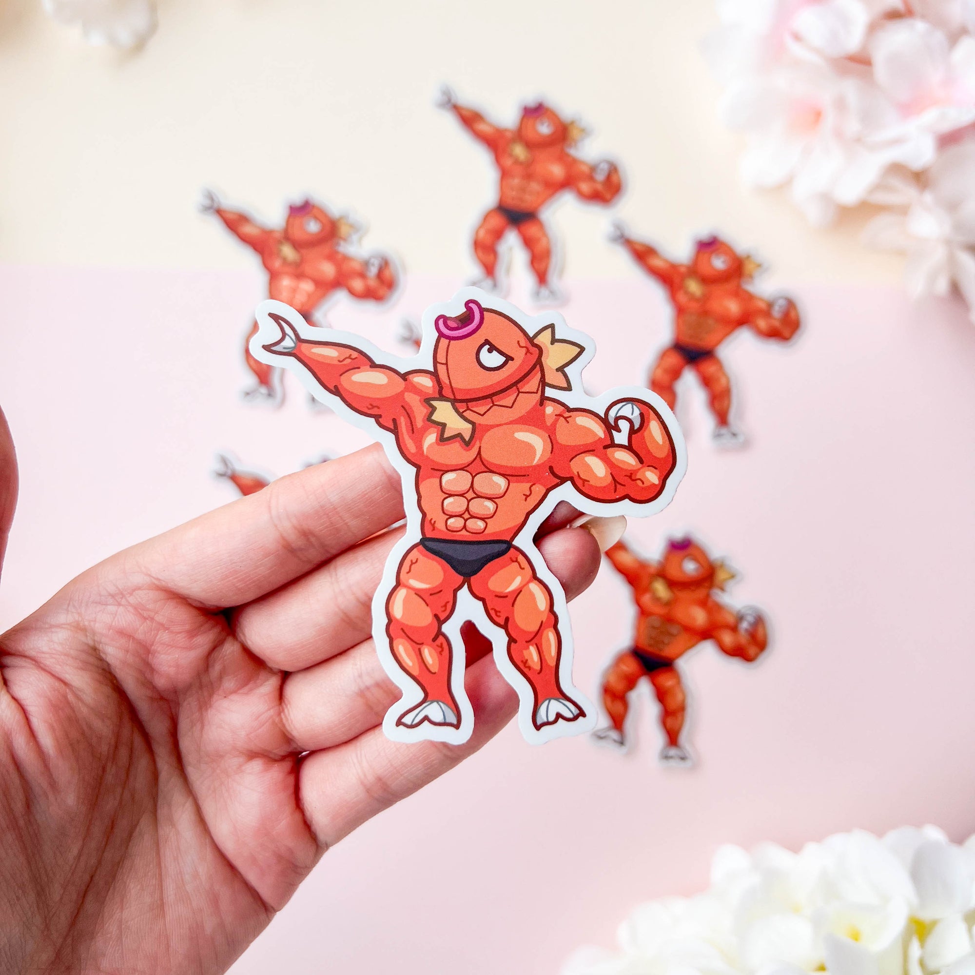 Buff Magikarp Sticker