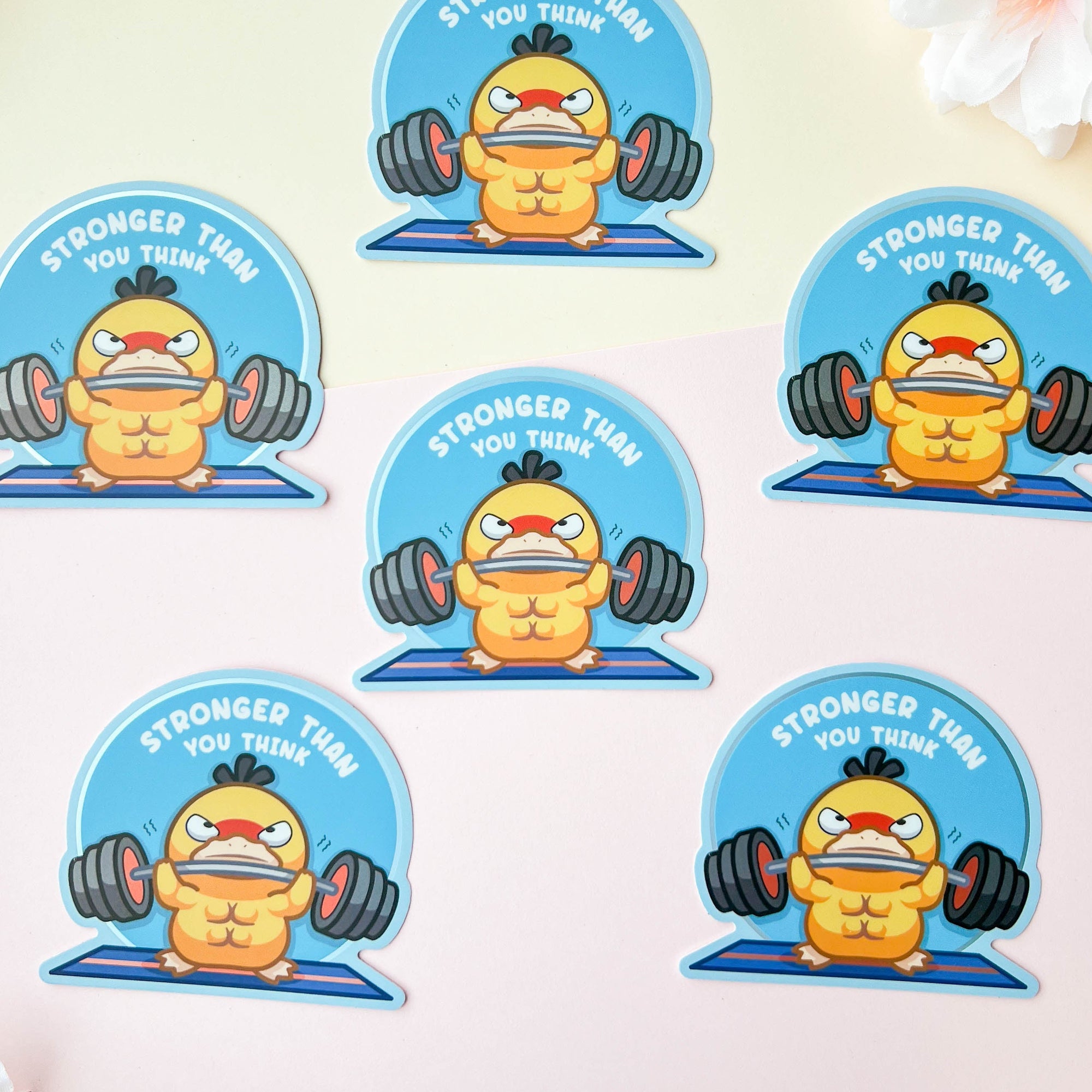 Stronger Than You Think Sticker