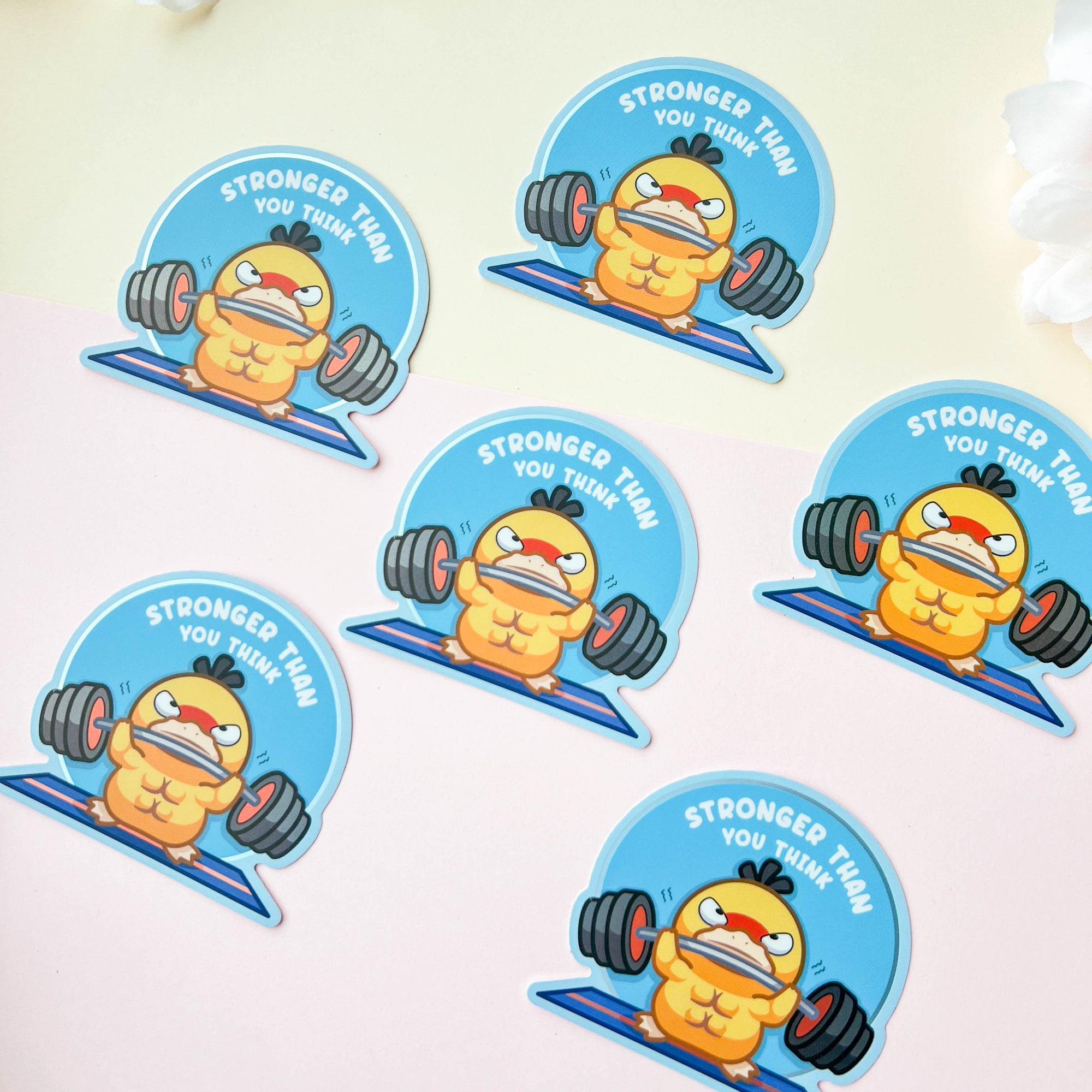 Stronger Than You Think Sticker
