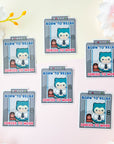 Born To Relax Forced To Work Sticker