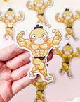 Buff Psyduck Sticker