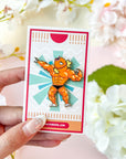 Buff Karp Pin