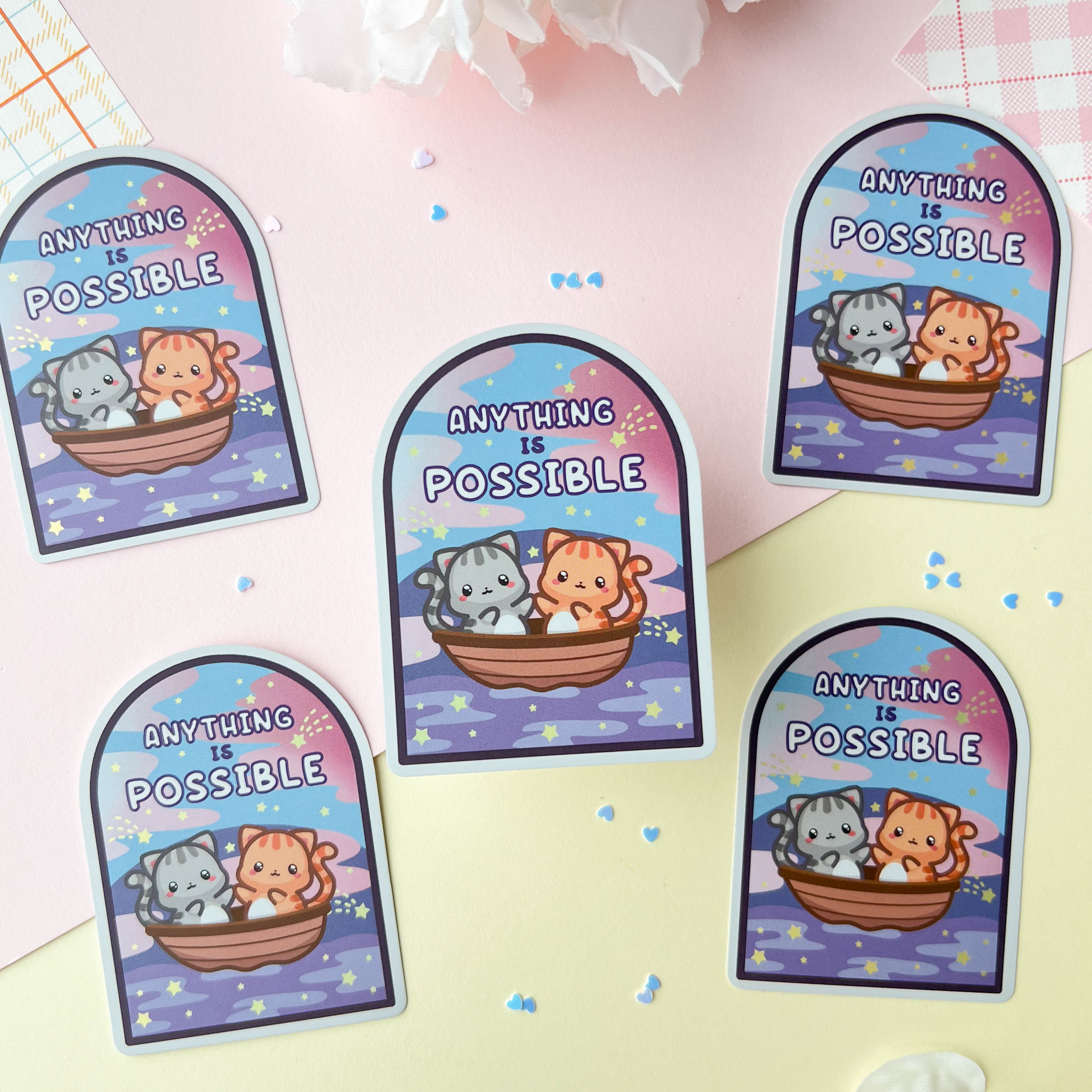 Anything Is Possible Sticker – Poroful