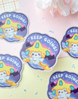 Keep Going Sticker