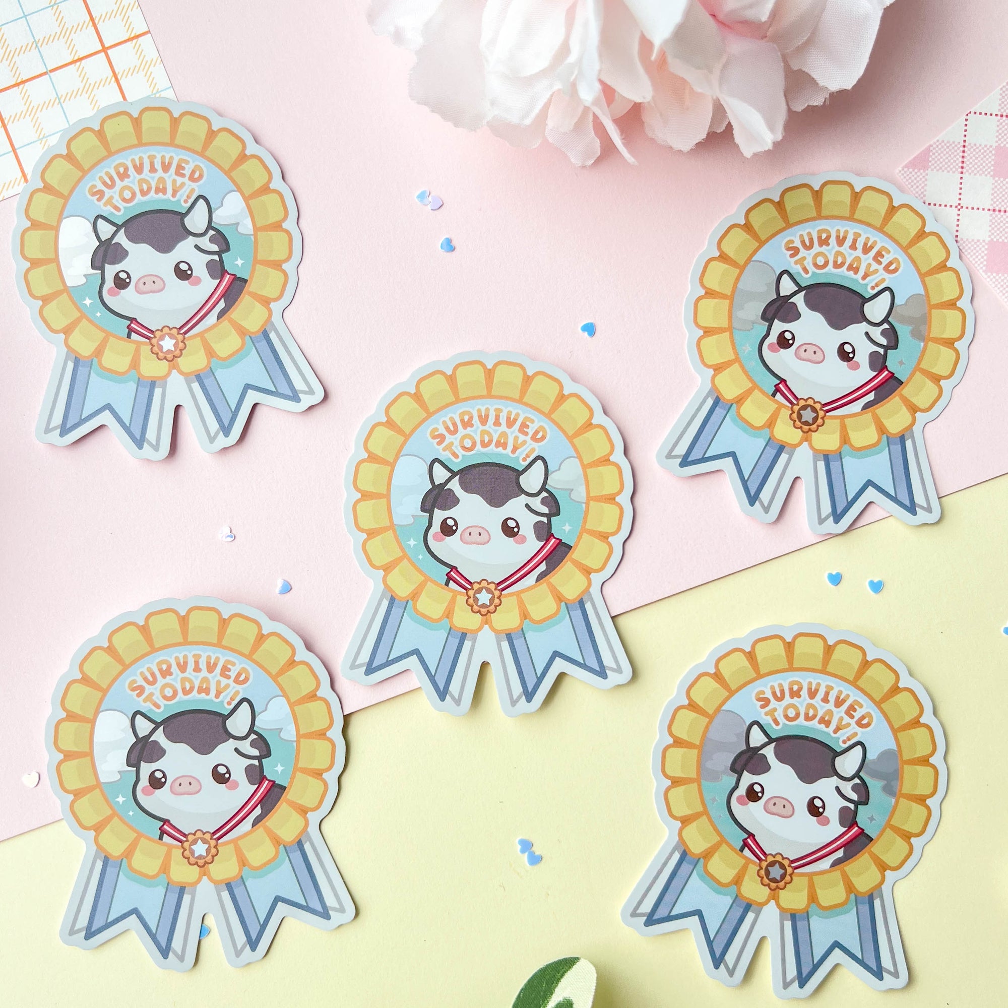 Survived Today Sticker – Poroful