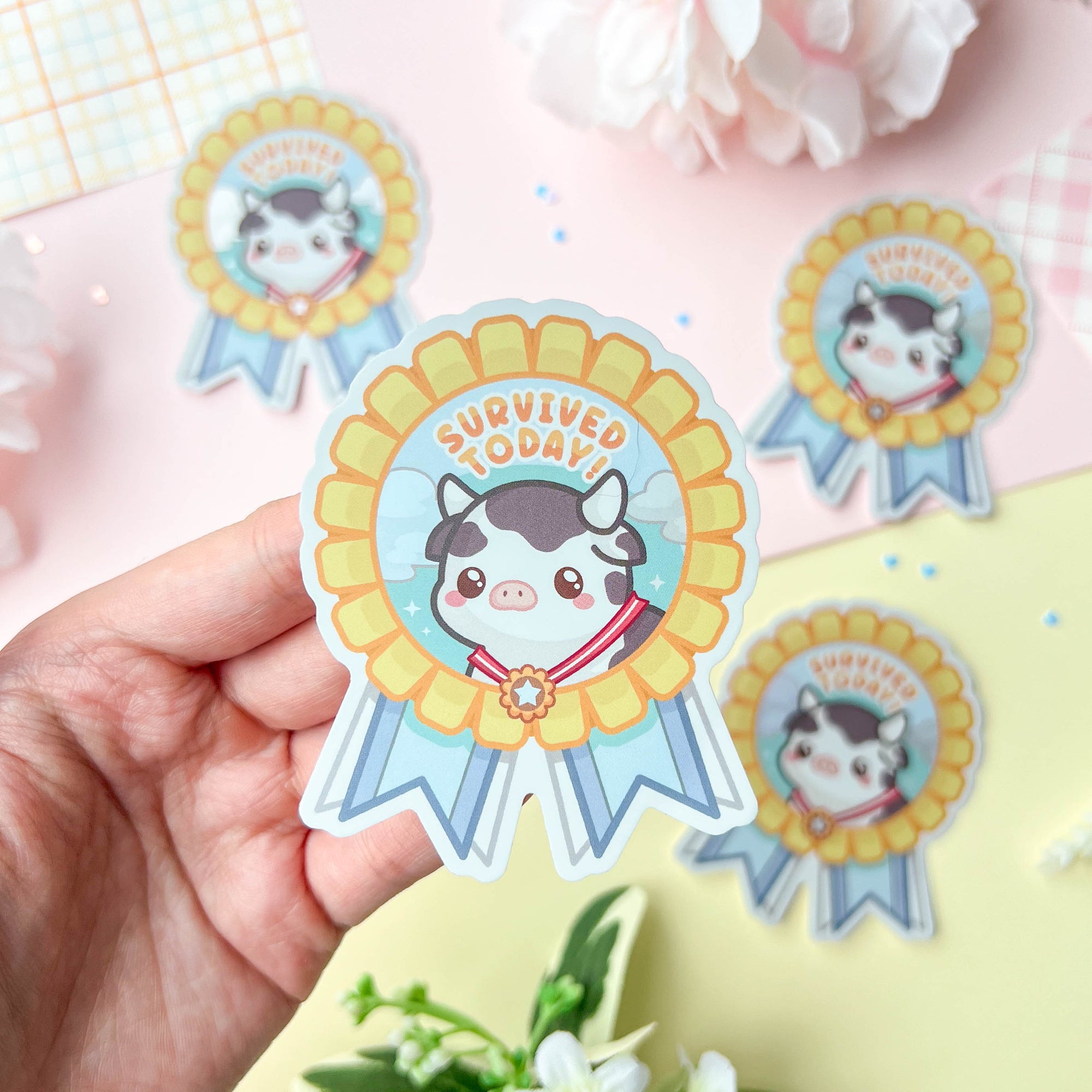 Survived Today Sticker – Poroful