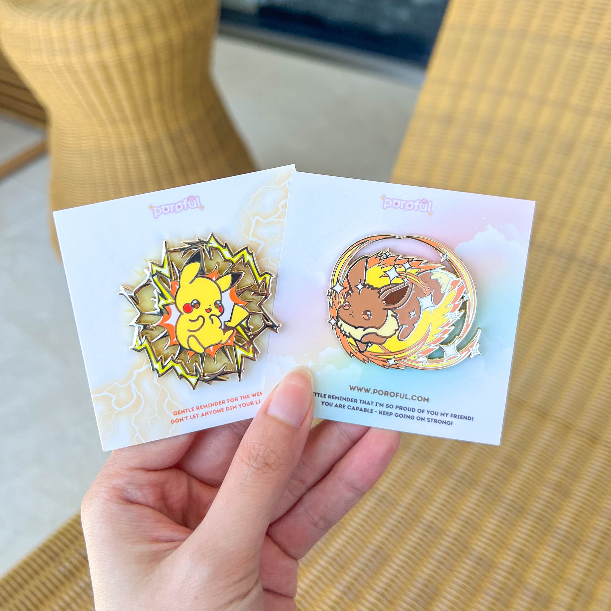 Pika Pow Pin