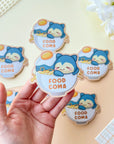 Food Coma Sticker (3")