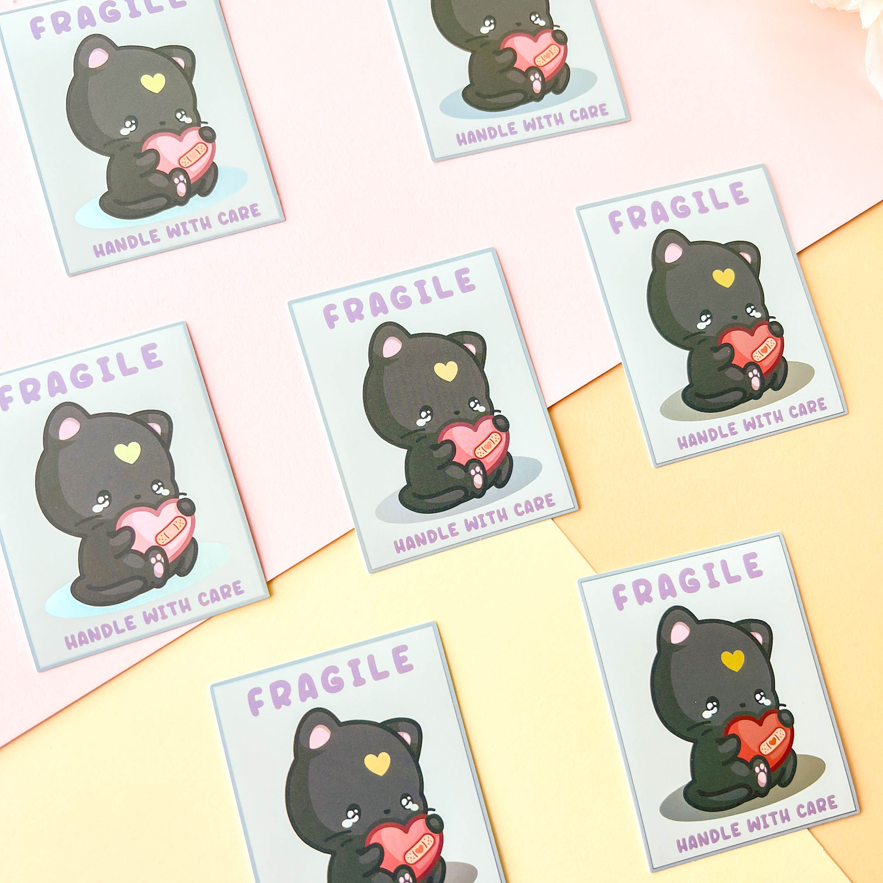 Fragile: Handle With Care Sticker (3&quot;)