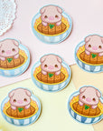 Tonkatsu Pig Sticker (3")