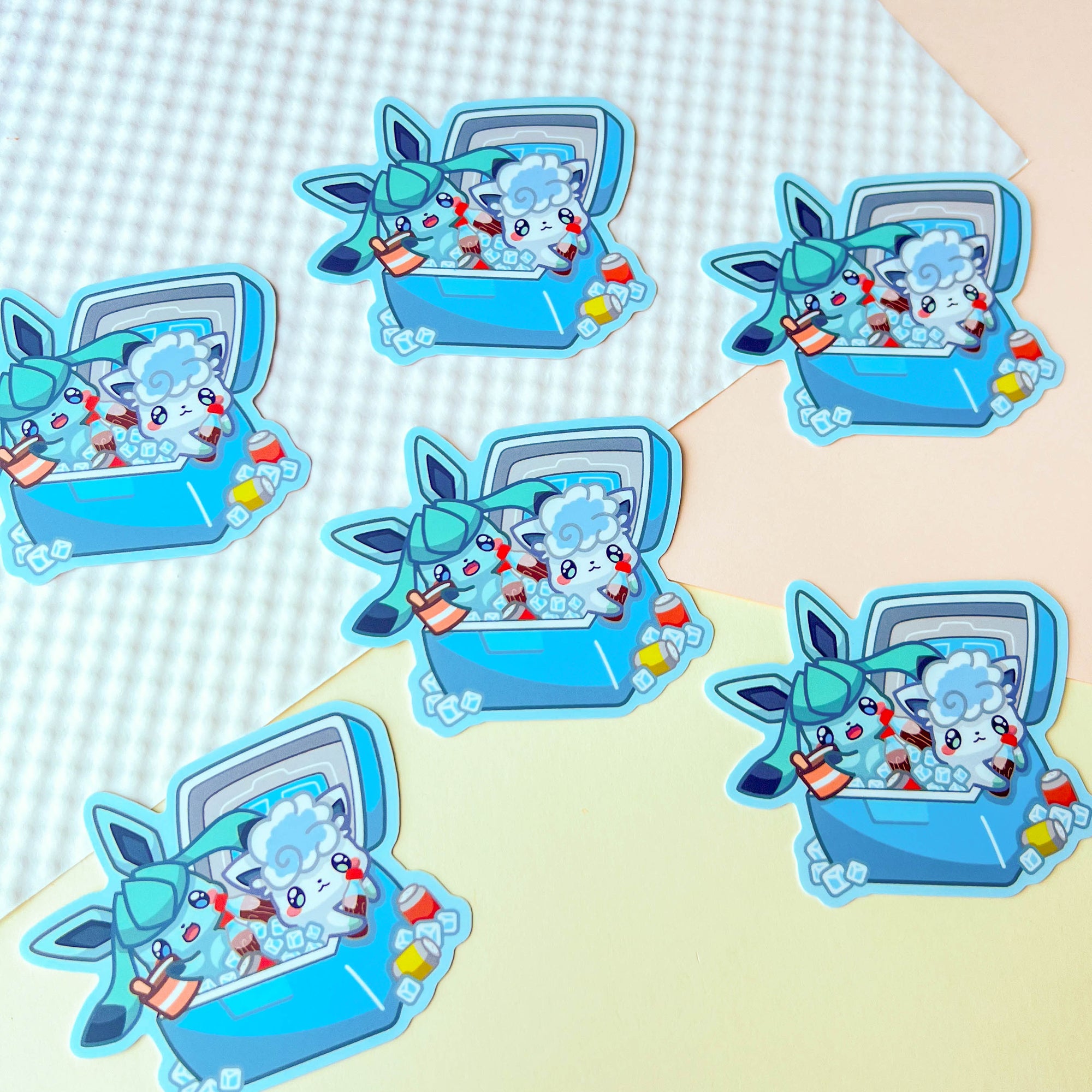 Ice Cooler Sticker