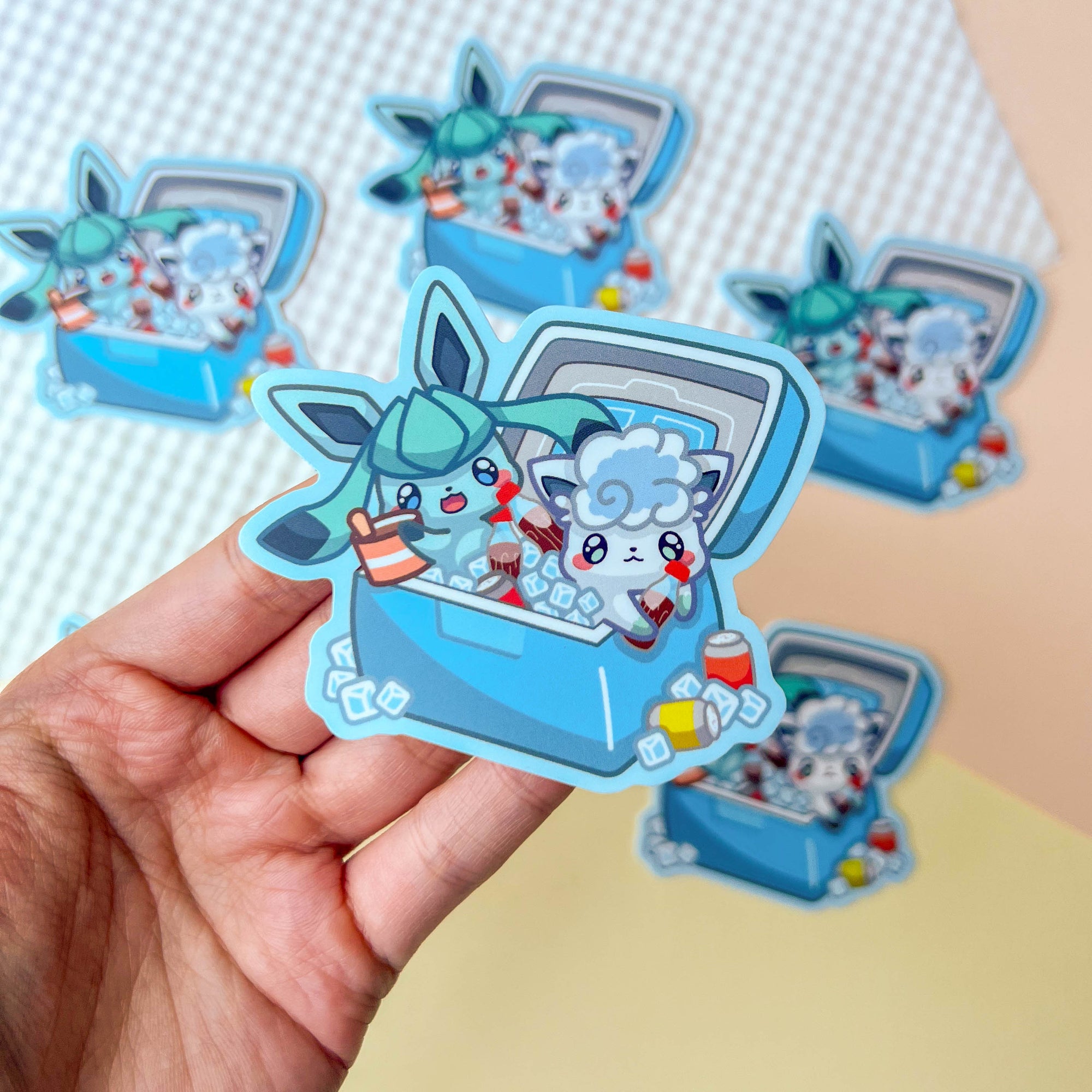 Ice Cooler Sticker