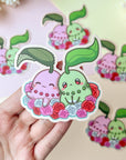 Floral Chikorita Sticker