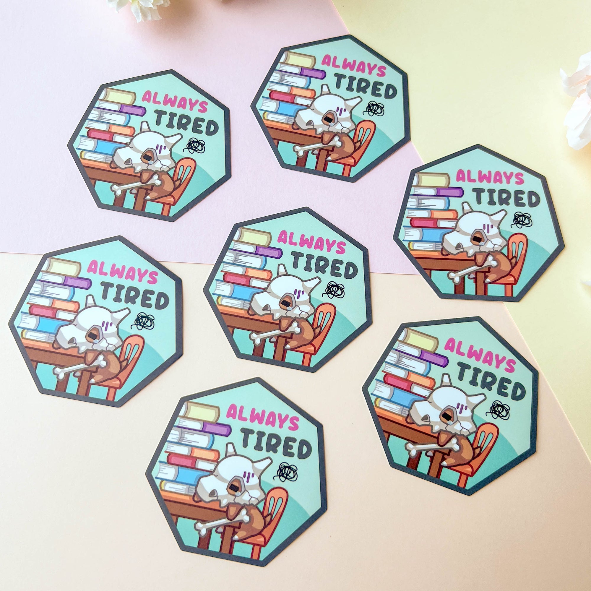 Always Tired Sticker