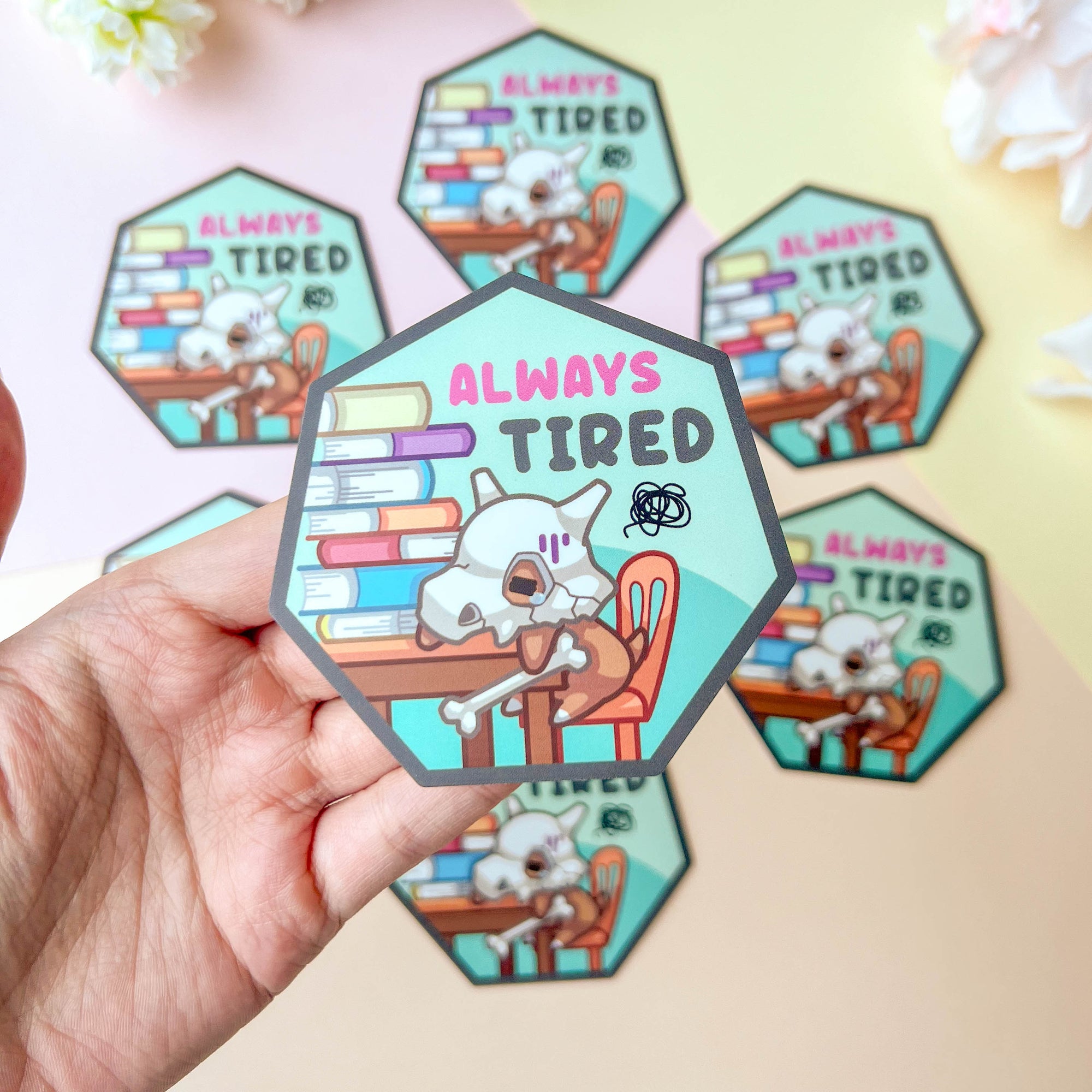 Always Tired Sticker