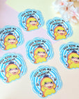 You Give Me A Headache Sticker