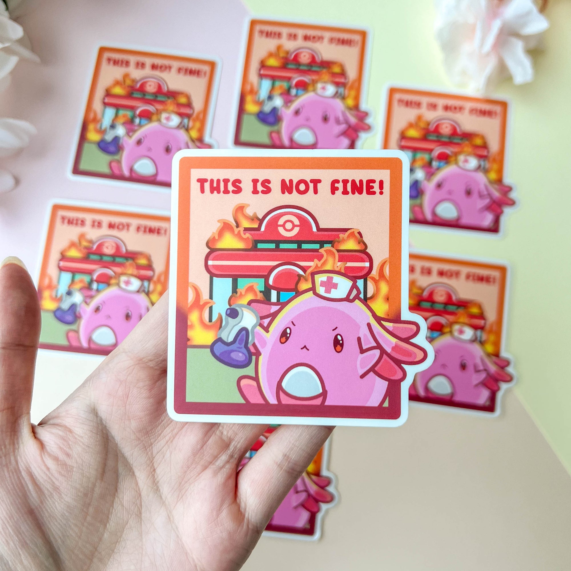 This is NOT Fine Sticker